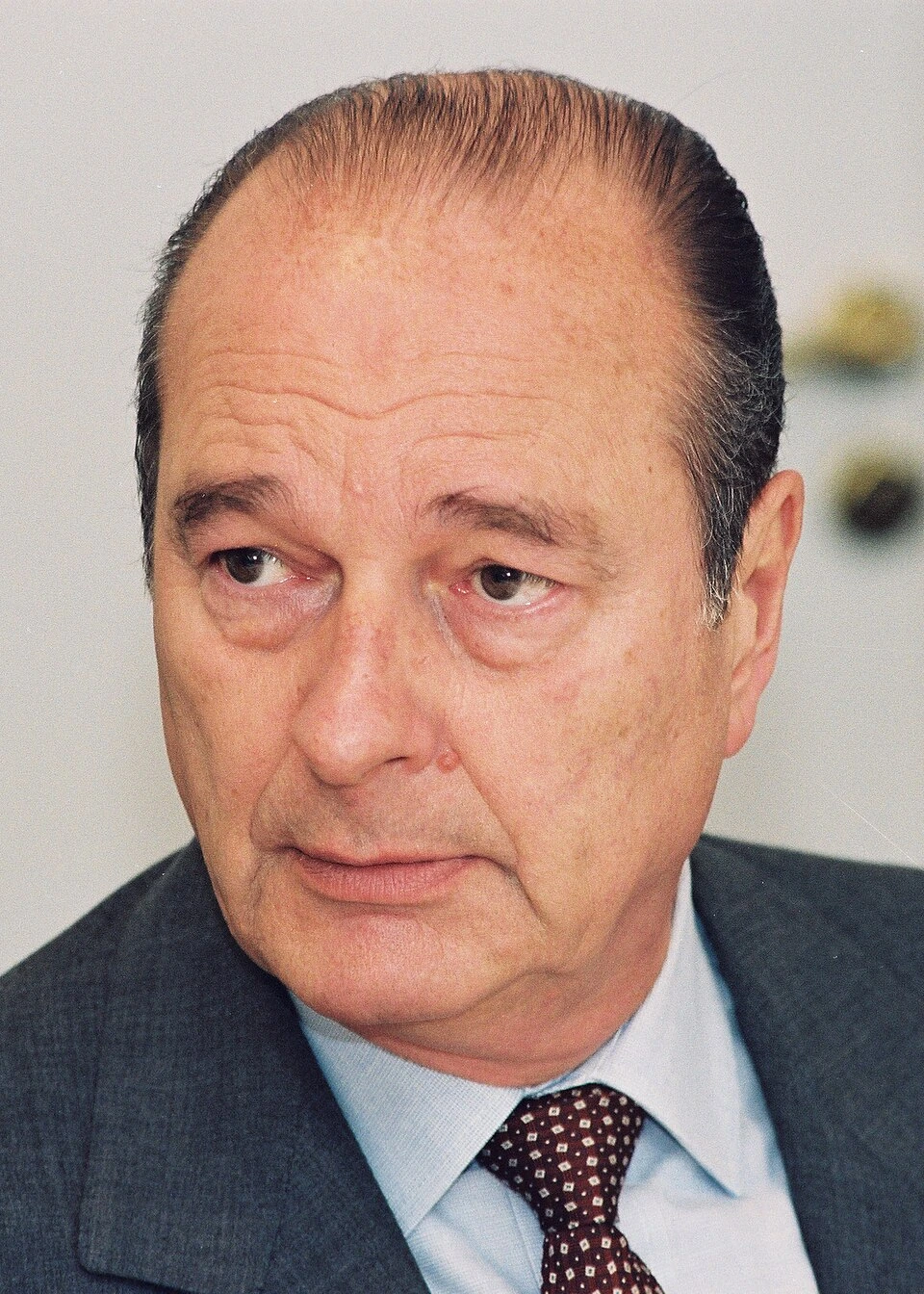 Portrait photo of Jacques Chirac